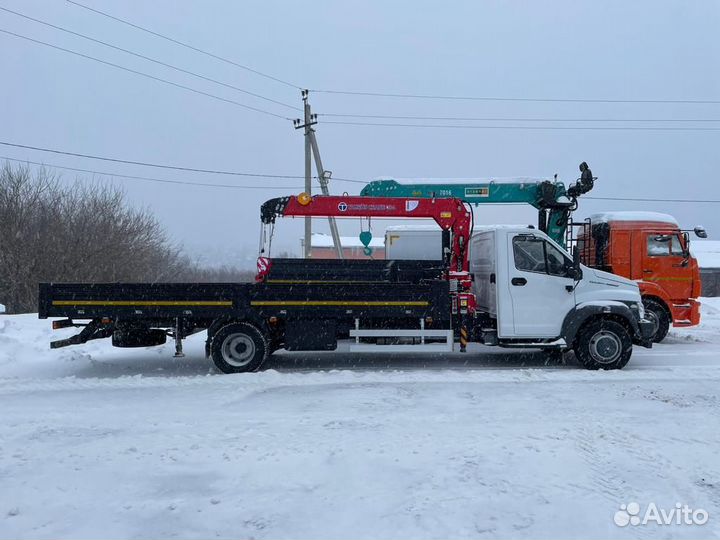 Манипулятор. Грузоперевозки. Борт 6,2м. Москва