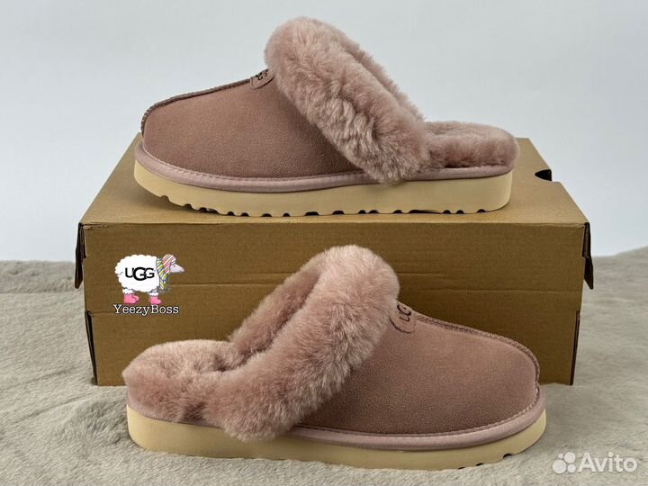 Теплые тапочки женские UGG women'S slipper dusk