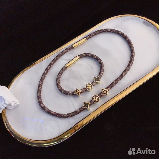 Louis vuitton чокер подвеска Луи Виттон