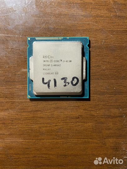 Процессор intel core i3 4130