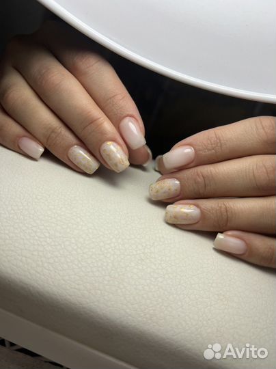 Наращивание ногтей, гель-лак