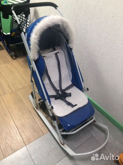 Коляска санки