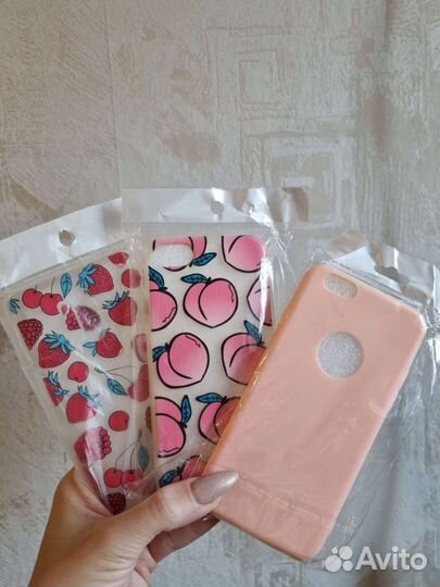 Чехлы и стекла на телефон. Разные