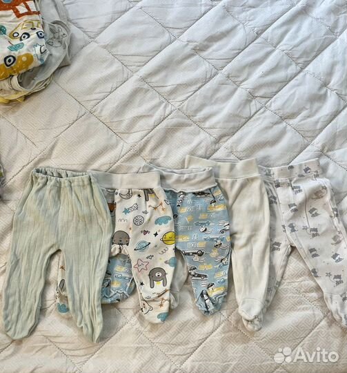 Одежда для новорожденных пакетом 50-56 см