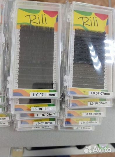 Ресницы для наращивания Rili \ и расходка