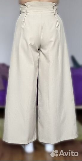 Брюки бежевые Снежная Королева