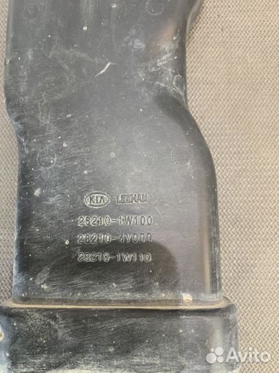 Воздуховод вентиляции салона Kia Rio 2011-2017