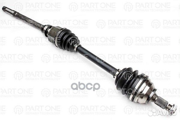 Полуось прав 25x866x58.5x22 citroen: xsara 97-00