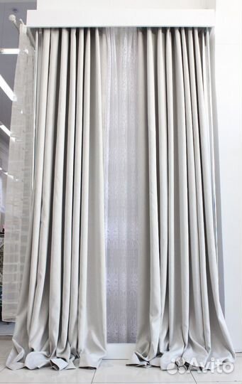 Шторы твид блэкаут