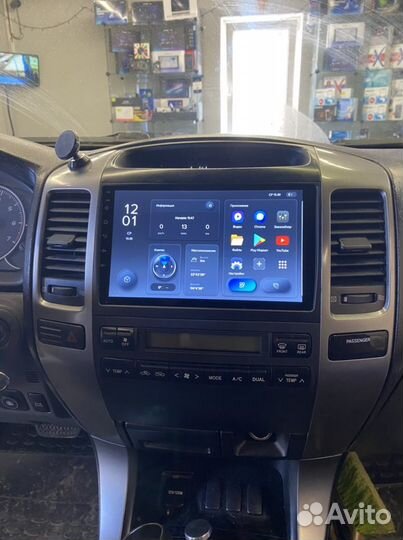 Android магнитола Toyota Land Cruiser Prado 120