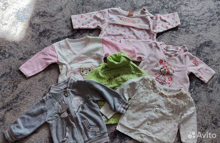 Детские вещи пакетом для девочки