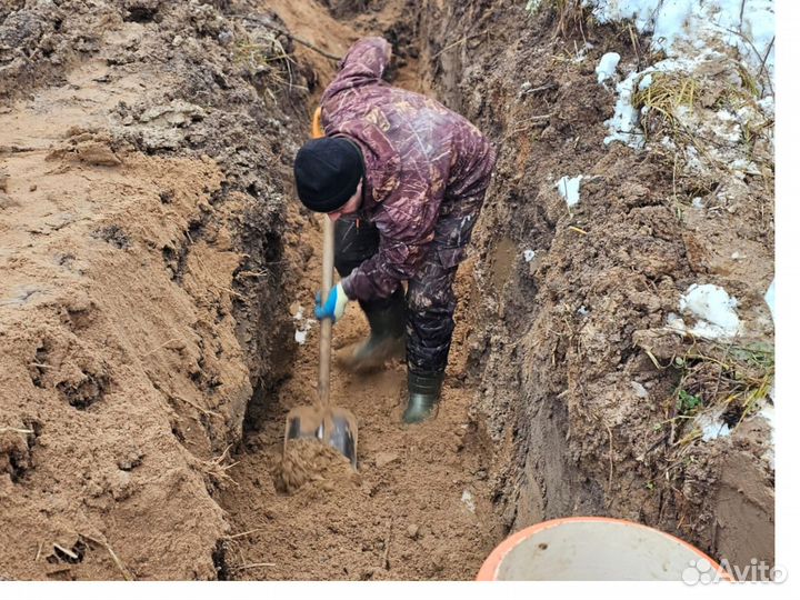 Дренажные работы/ установка септика под ключ