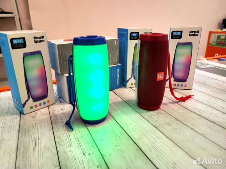 Светящаяся колонка новая, T&G, разные цвета