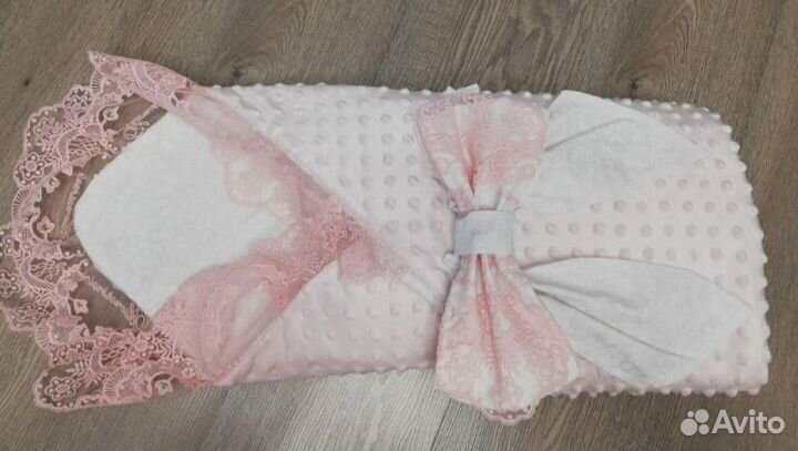 Конверт на выписку для девочки новый