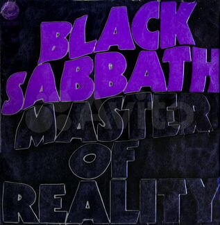 Пластинка Black Sabbath - Master Of Reality (LP)