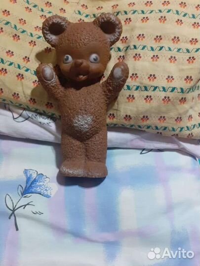 Игрушка СССР медведь