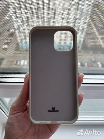 Чехол на iPhone 12 / 12 pro Swarovski