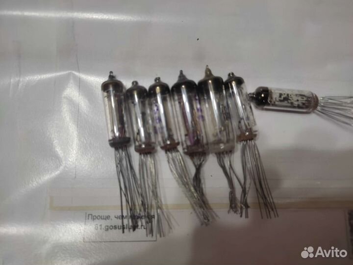 Радиолампы ив3 ив1 ив6 6н2п