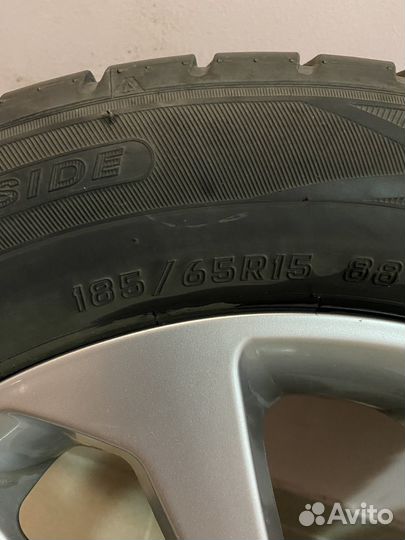 Колеса в сборе r15 летние на киа рио и солярис