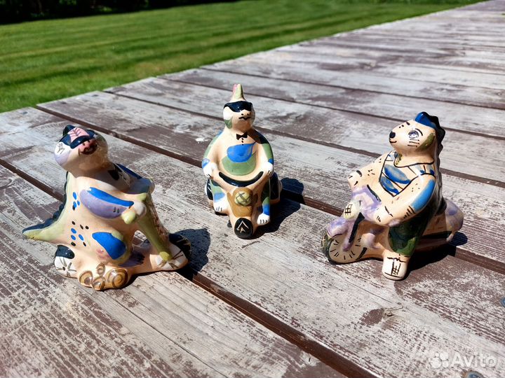 Дракон-байкер Гжель