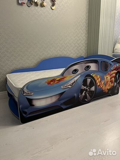 Детская кровать с ящиками для хранения