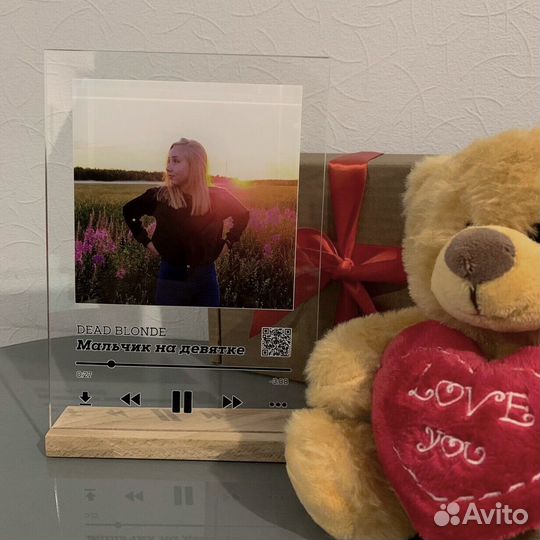 Трек-пластинка с фото