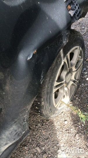 Дверь задняя левая Peugeot 107