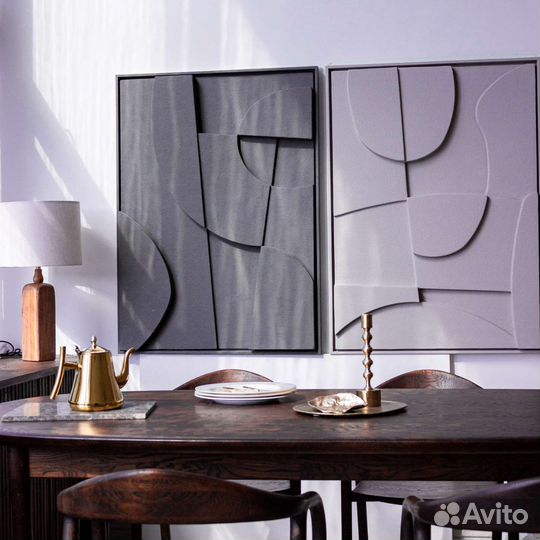 Модульные картины, текстурные картины