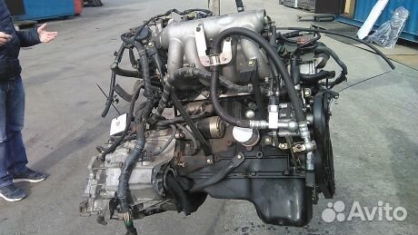 Двигатель на nissan primera P11 qg18de