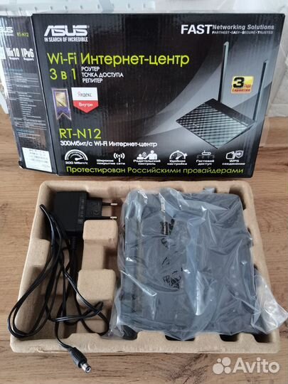 Wifi роутер asus rt-n12