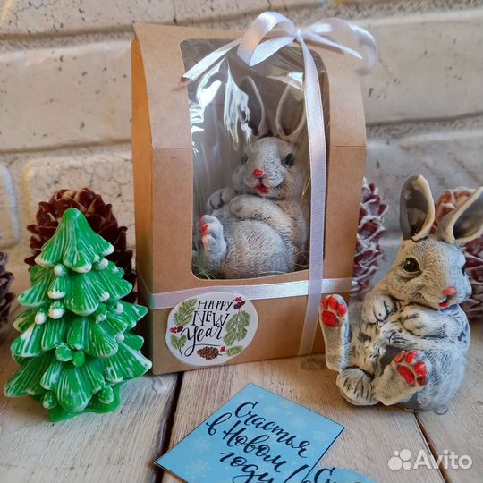 Зверюшки. Сувенирное мыло ручной работы