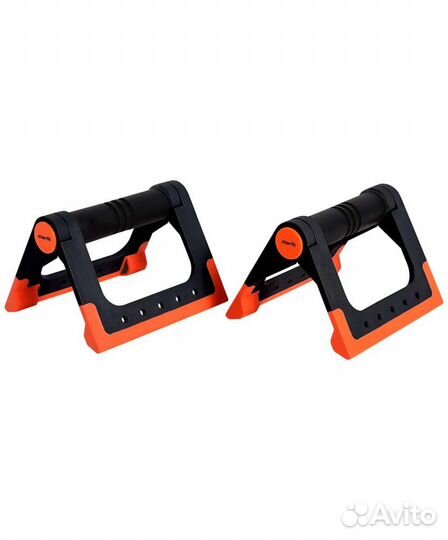 Упоры для отжиманий starfit BA-304, cкладные, чер