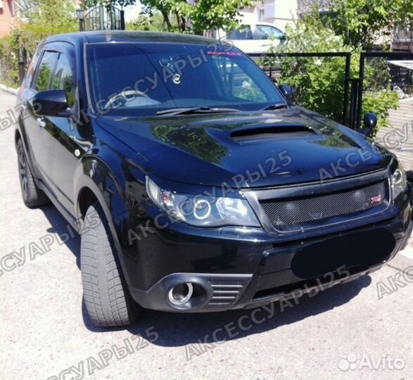 Реснички на фары Subaru Forester SH 2007-2012г