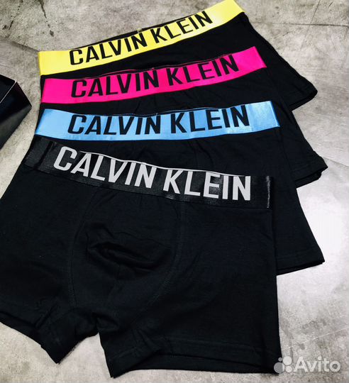 Трусы мужские боксеры calvin klein хлопок