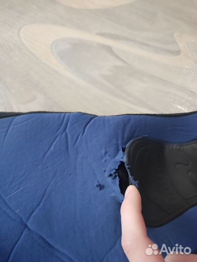 Гидрокостюм aqualung 7мм, сумка, ласты