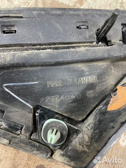 Накладка крыла cadillac srx 2