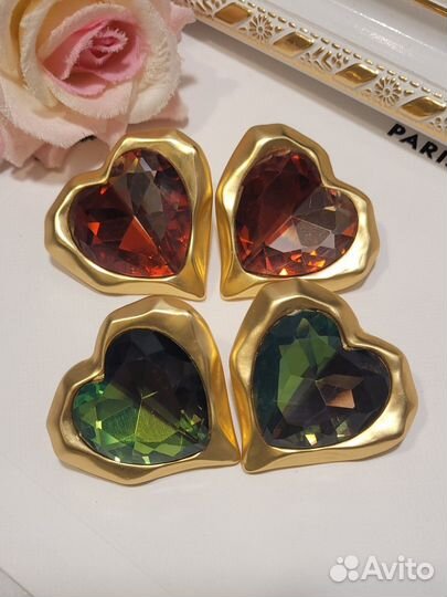 Роскошные серьги Винтажная коллекция