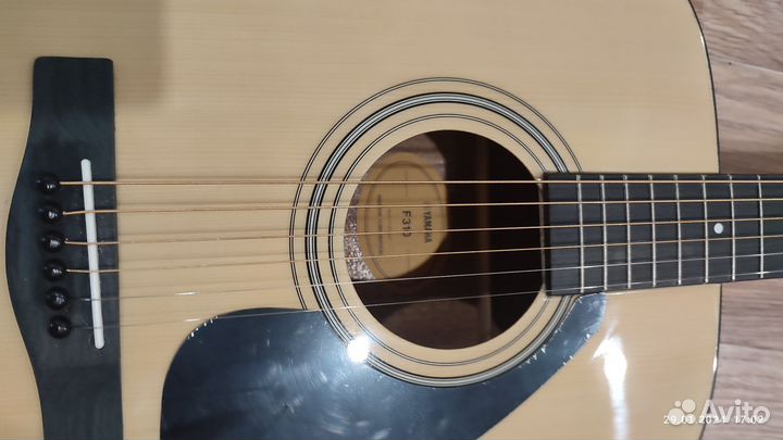 Акустическая гитара трансакустическая новая