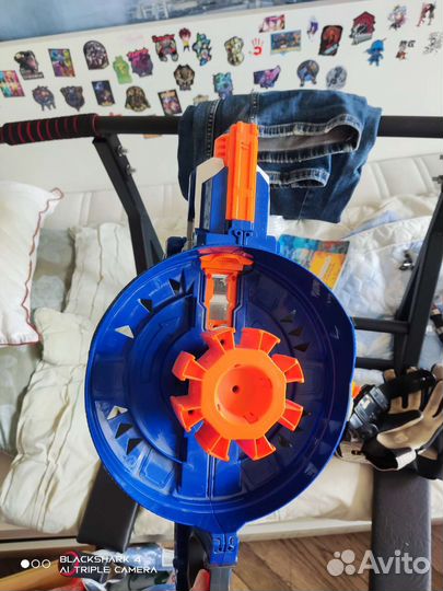 Бластер nerf hail fire