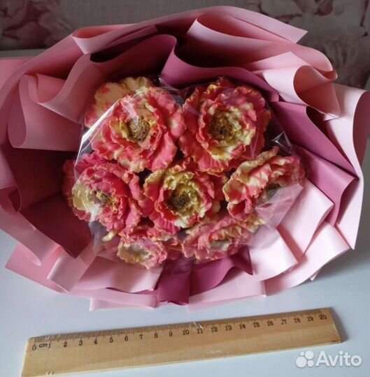 Букет из шоколада,шоколадные цветы большие