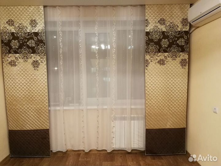 Шторы + 2 подушки