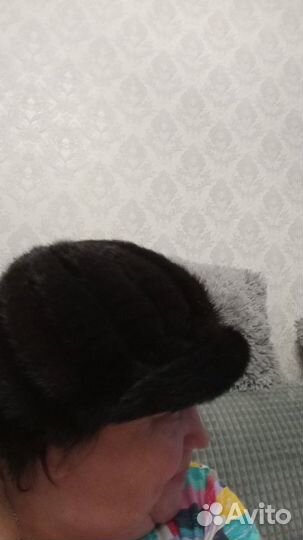 Шапка норковая женская