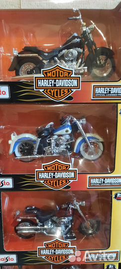 Модель мотоцикла harley davidson 1:18