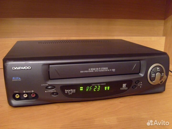 Видеомагнитофон Daewoo с алмазной головкой