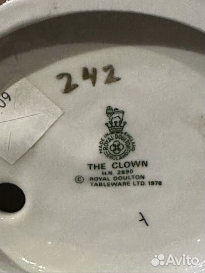 Статуэтка клоун