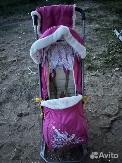 Санки коляска