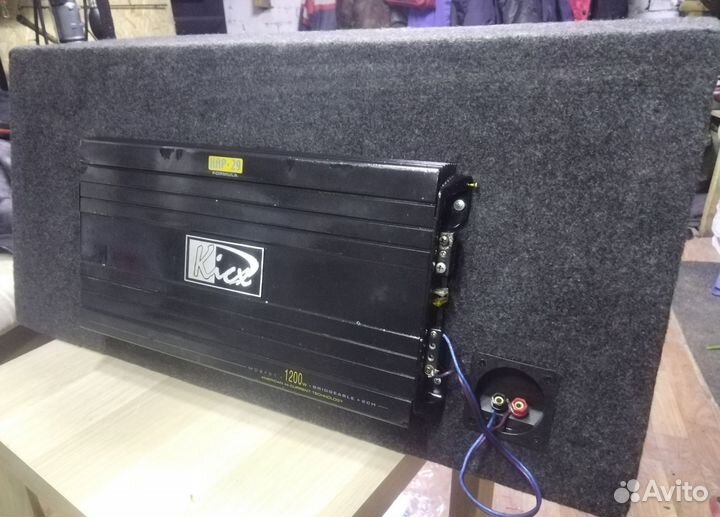 Сабвуфер и усилитель