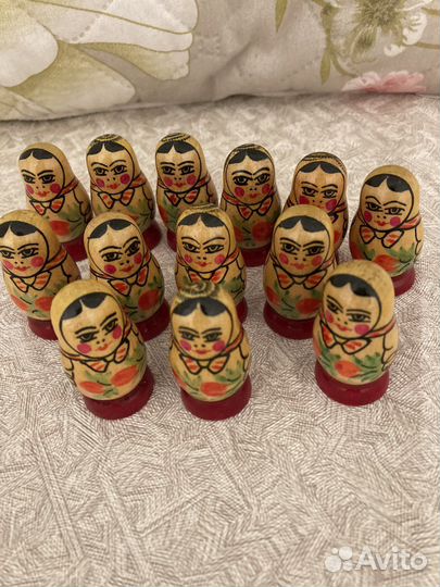 Матрешки счетный материал СССР