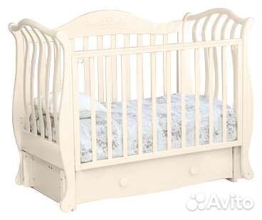 Комплект кроватка + комод Красная Звезда Птички