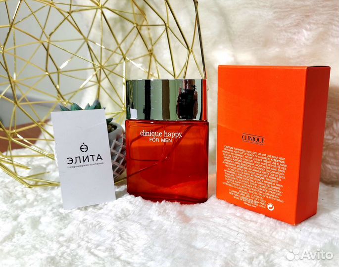 Clinique Happy for men 100 мл туалетная вода муж